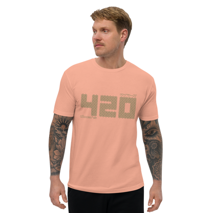 [420] Таймеры футболки (мужские)