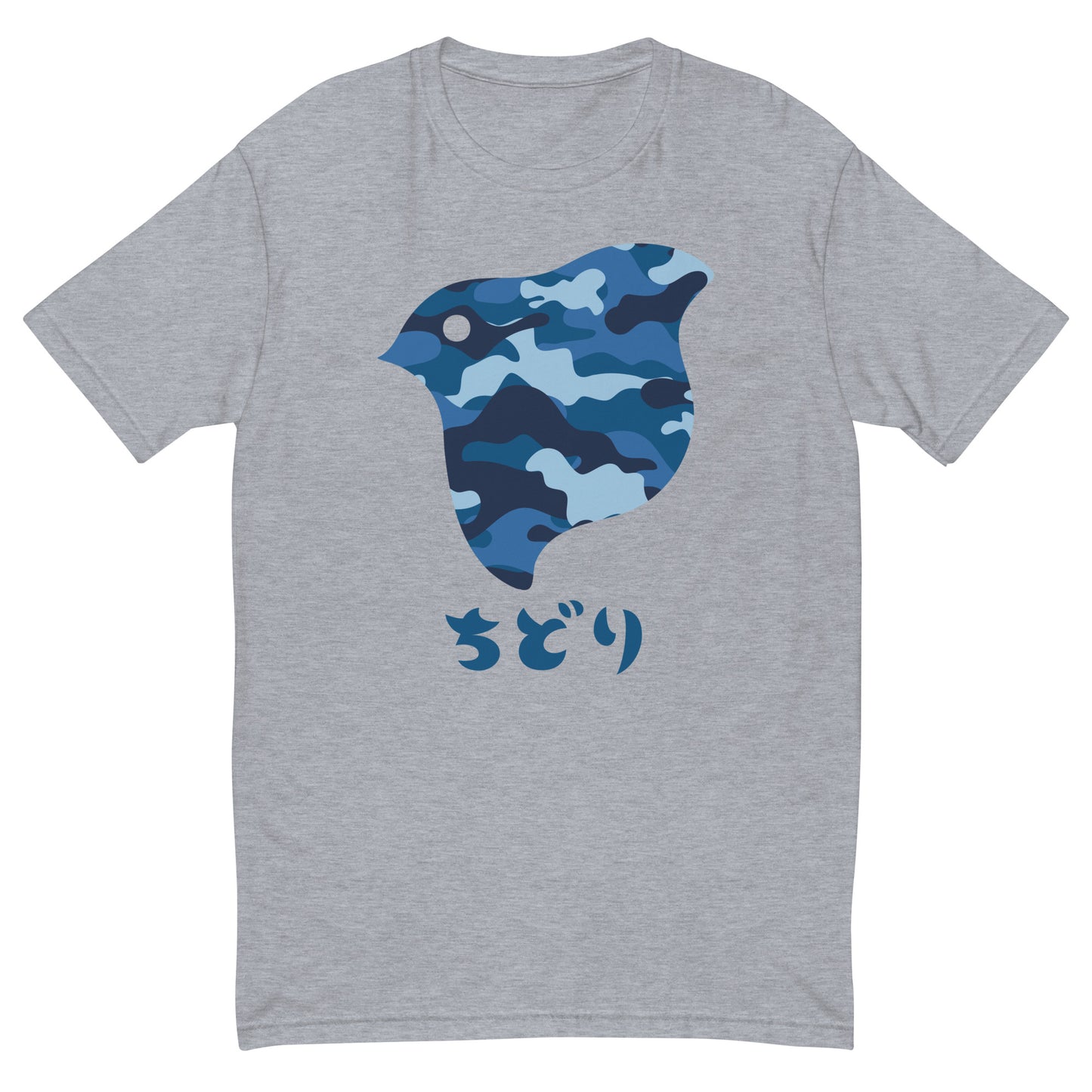 ［ちどり］T シャツ Camo Navy（メンズ）