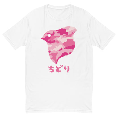 ［ちどり］T シャツ Camo Pink（メンズ）