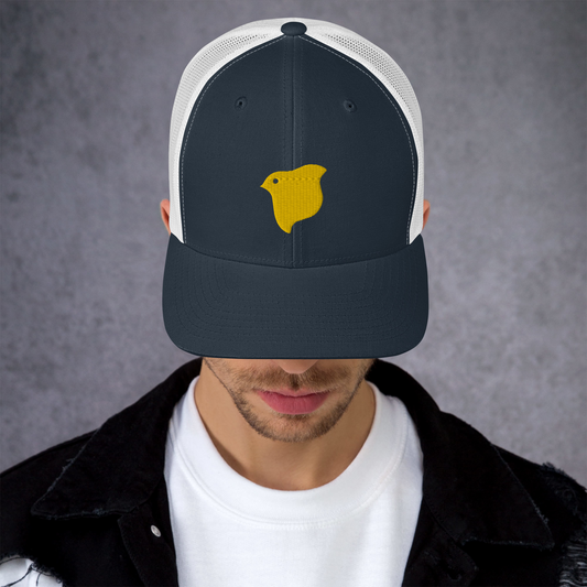 [Chidori] кепка для трекера желтая с логотипом (вышивка)