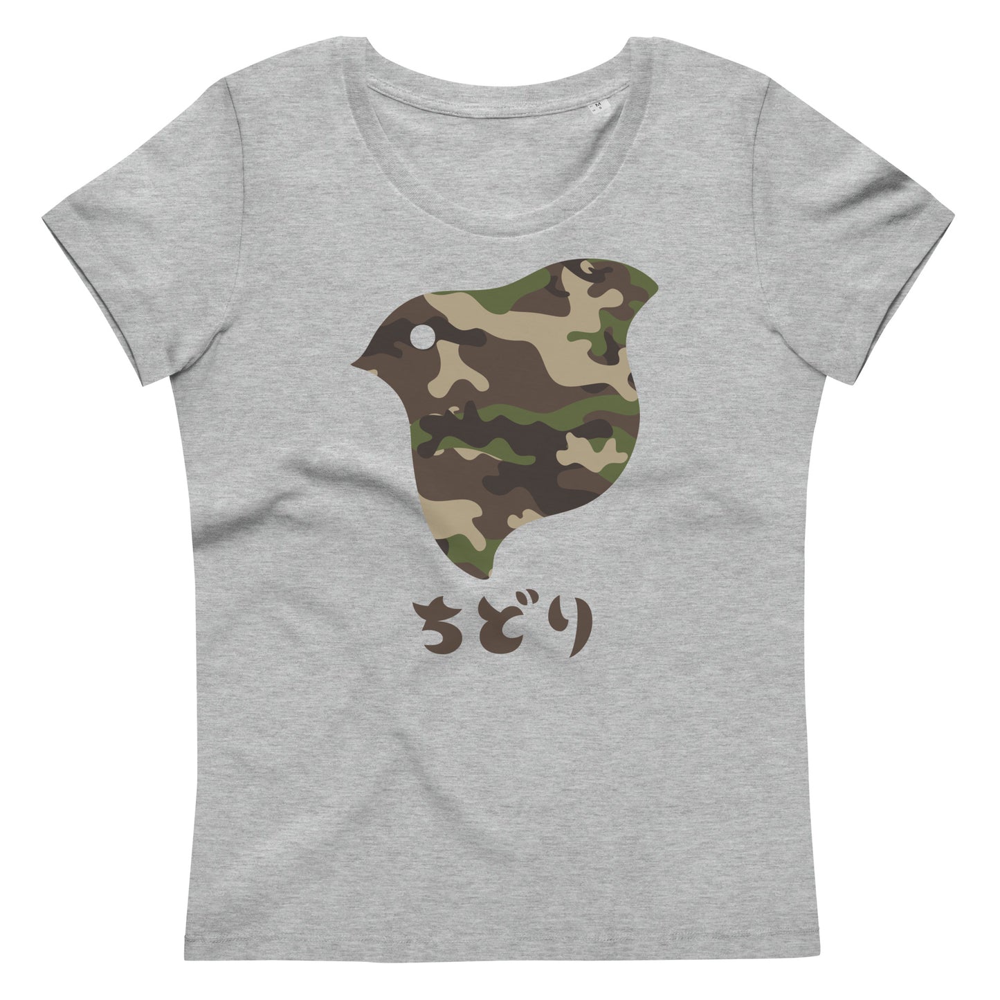 ［ちどり］T シャツ Camo Woodland（レディース）